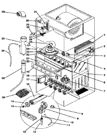Functional parts for Icp Furnace NDGK100KG06 from AppliancePartsPros.com