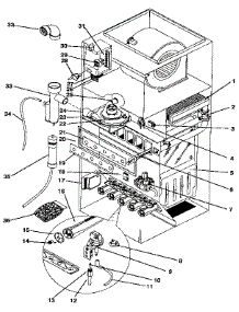 Functional parts for Icp Furnace NDGK125KK06 from AppliancePartsPros.com