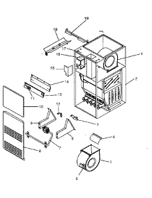 Non-Functional Replacement Parts parts for Icp Furnace NDLE100BF01 from AppliancePartsPros.com