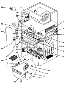 Functional parts for Icp Furnace NDLK050DF06 from AppliancePartsPros.com