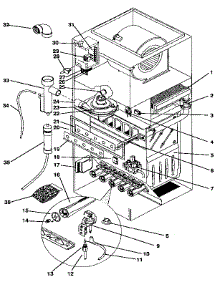 Functional parts for Icp Furnace NDLK100DG07 from AppliancePartsPros.com