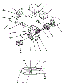 Motor And Pump Assembly parts for Icp Furnace NDOD084EF01 from AppliancePartsPros.com