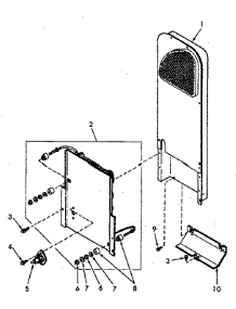 Heater Box parts for Speed Queen Dryer NE4613L43728 from AppliancePartsPros.com