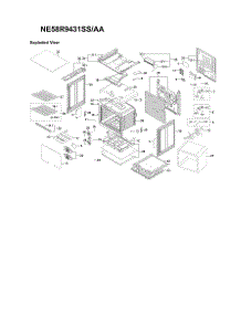 Main Assy parts for Samsung Electric Range NE58R9431SS/AA-00 from AppliancePartsPros.com