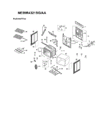 Main Assy parts for Samsung Electric Range NE59R4321SG/AA-00 from AppliancePartsPros.com