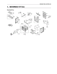 Main Assy parts for Samsung Electric Range NE59R6631ST/AA-00 from AppliancePartsPros.com