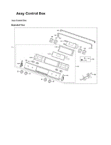 Control Box Assy parts for Samsung Electric Range NE63T8111SG/AA-00 from AppliancePartsPros.com