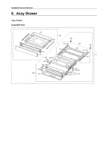 Drawer Assy parts for Samsung Electric Range NE63T8311SS/AA-02 from AppliancePartsPros.com