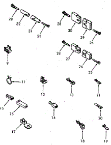 Power Cord And Wire Terminals parts for Speed Queen Dryer NE6613L43828 from AppliancePartsPros.com