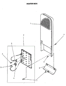 Heater parts for Speed Queen Dryer NE6813W43831 from AppliancePartsPros.com