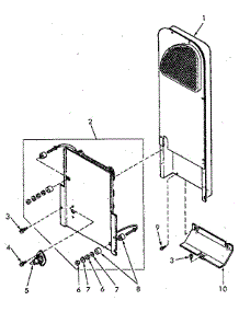 Heater Box parts for Speed Queen Dryer NE8633L43928 from AppliancePartsPros.com