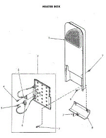 Heater parts for Speed Queen Dryer NE8833W43931 from AppliancePartsPros.com