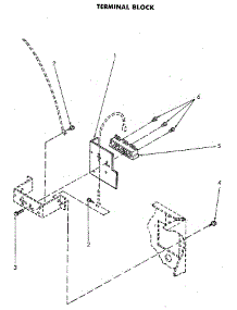 Terminal Block parts for Speed Queen Dryer NE8833W43931 from AppliancePartsPros.com