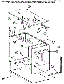 Cabinet parts for Icp Heating Cooling Combined Unit NEBH029CKAK0 from AppliancePartsPros.com