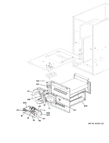 Cabinet (2) parts for Ge Furnace NF96D045S3B57 from AppliancePartsPros.com