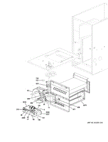 Cabinet (2) parts for Ge Furnace NF97D070M3B00 from AppliancePartsPros.com