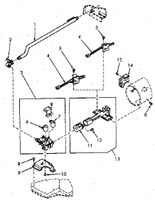 Gas Valve, Igniter And Burner Tube parts for Speed Queen Dryer NG4619L53728 from AppliancePartsPros.com