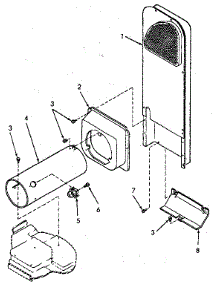 Heater Box parts for Speed Queen Dryer NG4619W53721 from AppliancePartsPros.com