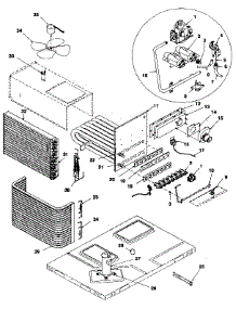 Functional parts for Icp Heating Cooling Combined Unit NG4P060A3F1 from AppliancePartsPros.com