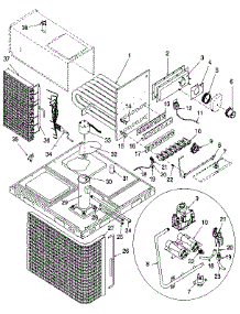 Functional parts for Icp Heating Cooling Combined Unit NG6P024A3B1 from AppliancePartsPros.com