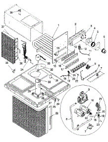 Functional parts for Icp Heating Cooling Combined Unit NG6P024A3C1 from AppliancePartsPros.com