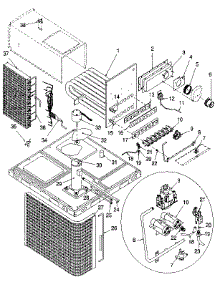 Functional parts for Icp Heating Cooling Combined Unit NG6P036A3B1 from AppliancePartsPros.com