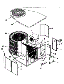 Non-Functional Replacement Parts parts for Icp Central Air Conditioner NH6P030A3Y2 from AppliancePartsPros.com