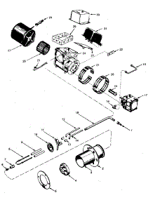 Burner Assembly parts for Icp Furnace NLOD084DF03 from AppliancePartsPros.com