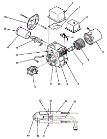 Burner Assembly parts for Icp Furnace NLOD112EF01 from AppliancePartsPros.com