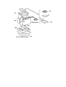 Packing  And Accessories parts for Panasonic Countertop Microwave NN-S669BAS from AppliancePartsPros.com