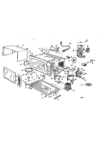 Microwave Parts parts for Panasonic Countertop Microwave NN-S676LA from AppliancePartsPros.com