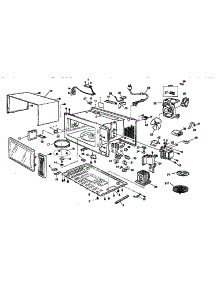 Microwave Parts parts for Panasonic Countertop Microwave NN-S696BA from AppliancePartsPros.com