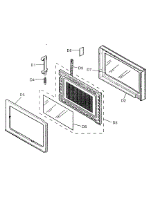 Cabinet Parts parts for Panasonic Countertop Microwave NN-S751BF from AppliancePartsPros.com
