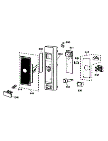 Controls parts for Panasonic Countertop Microwave NN-SD986S from AppliancePartsPros.com