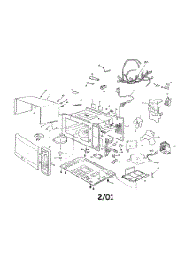 Oven Cavity parts for Panasonic Countertop Microwave NN-T990 from AppliancePartsPros.com