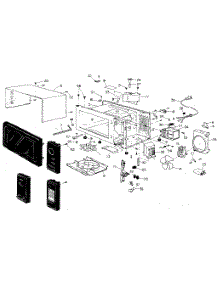 Microwave Parts parts for Panasonic Countertop Microwave NN4408A from AppliancePartsPros.com