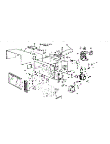 Microwave Parts parts for Panasonic Countertop Microwave NN6563A from AppliancePartsPros.com