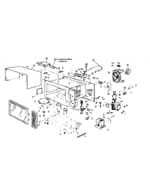 Microwave Parts parts for Panasonic Countertop Microwave NN6813A from AppliancePartsPros.com