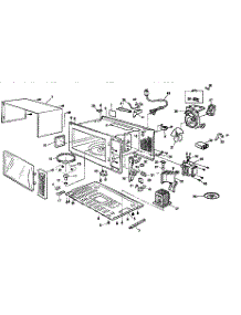 Microwave Parts parts for Panasonic Countertop Microwave NNE566BA from AppliancePartsPros.com