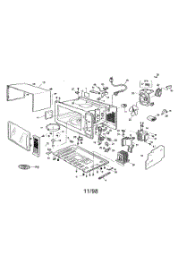 Page 1 parts for Panasonic Countertop Microwave NNS567BAS from AppliancePartsPros.com