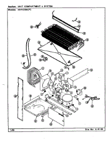 Unit Compartment & System parts for Norge Top-Mount Refrigerator NNTI219KA/CC82A from AppliancePartsPros.com