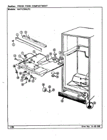 Fresh Food Compartment parts for Norge Top-Mount Refrigerator NNTI219KA/CC82A from AppliancePartsPros.com