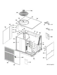 Body Parts parts for Ge Heating Cooling Combined Unit NP14A48S02 from AppliancePartsPros.com