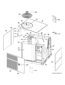 Body Parts parts for Ge Heating Cooling Combined Unit NP14H60S02 from AppliancePartsPros.com