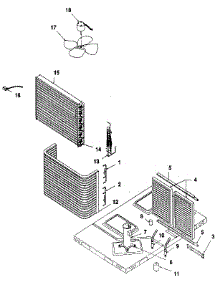 Functional parts for Icp Heating Cooling Combined Unit NPAA042N1HA from AppliancePartsPros.com