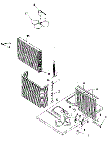 Functional parts for Icp Heating Cooling Combined Unit NPAA042N1KA from AppliancePartsPros.com