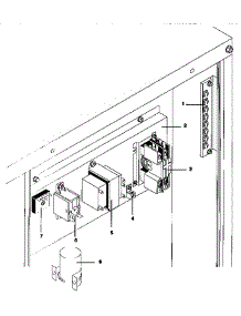 Control Plate parts for Icp Central Air Conditioner NPAB036N1HA from AppliancePartsPros.com