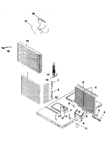 Evaporator Coil parts for Icp Central Air Conditioner NPAB042N1HA from AppliancePartsPros.com
