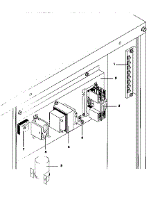 Control Plate parts for Icp Central Air Conditioner NPAB042N1HA from AppliancePartsPros.com