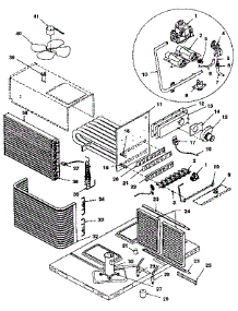 Functional parts for Icp Heating Cooling Combined Unit NPGA036F1HA from AppliancePartsPros.com